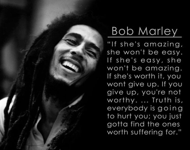 famous Bob Marley love quotes