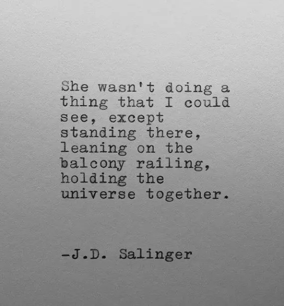 J.D. Salinger Quotes About Love
