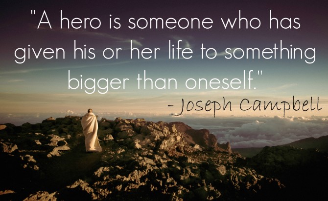 Joseph Campbell hero quotes