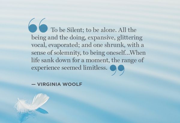 Virginia Woolf Quotes About Cherishing Alone Time