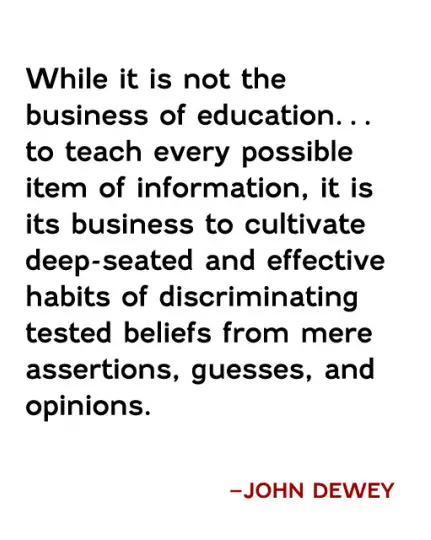 John Dewey experience and education quotes