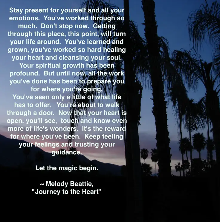 Melody Beattie Quotes From Journey To The Heart