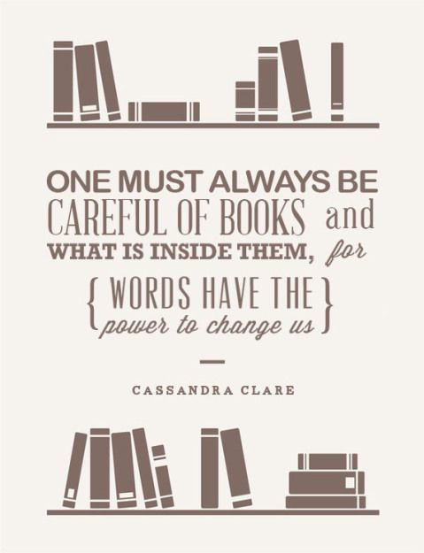 Cassandra Clare Quotes About Books