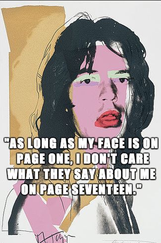 Mick Jagger Famous Quotes