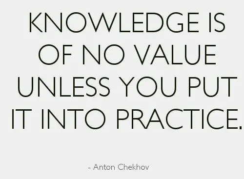 Anton Chekhov Quotes on knowledge