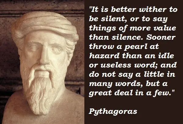 Pythagoras Quotes About Silence