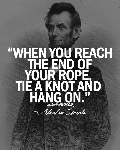 Abraham Lincoln Quotes on life