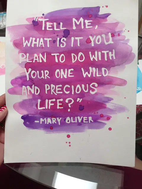 Mary Oliver Quotes About Life