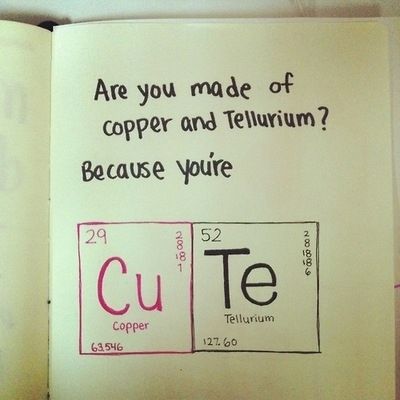 Funny Nerd Jokes About Copper And Tellurium