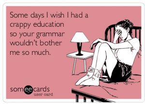 Wish For Crappy Education