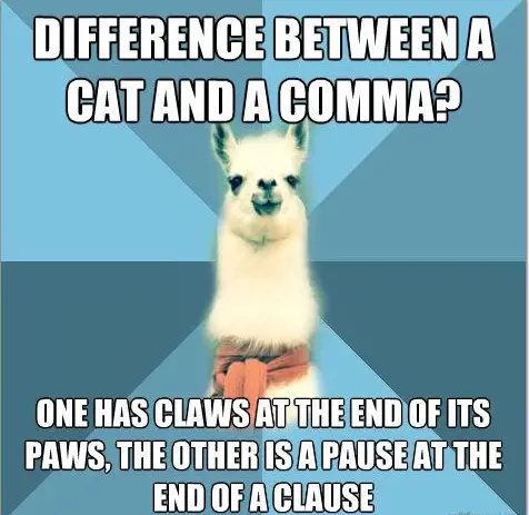 Grammar Puns About Comma
