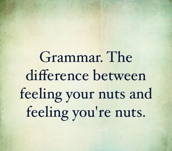 Important Grammatical Difference
