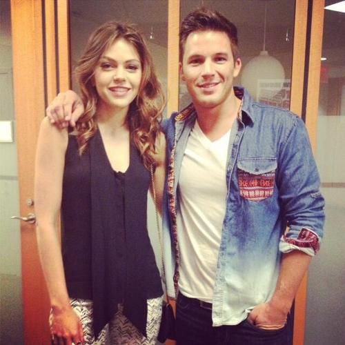 Aimee Teegarden And Matt Lanter