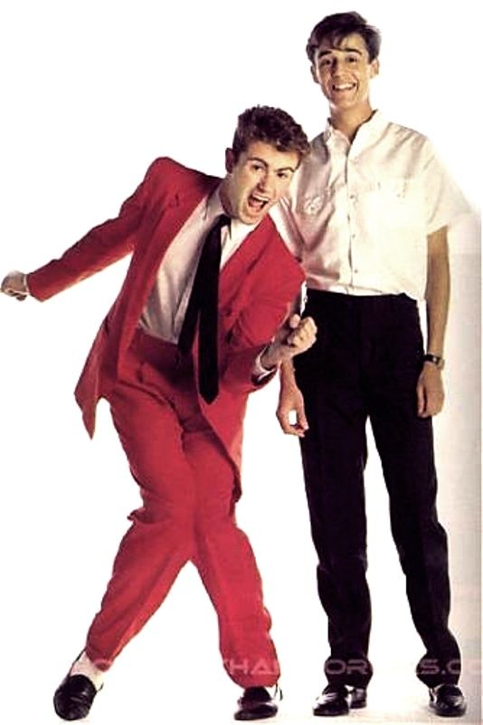 Andrew Ridgeley And George Michael