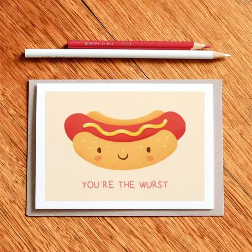 Wurst Funny Hot Dog Puns