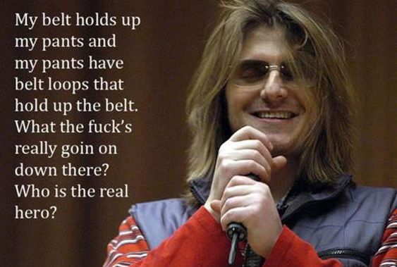 Mitch Hedberg Joke About Pants