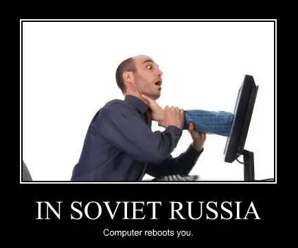Russian Joke About Computer Reboot