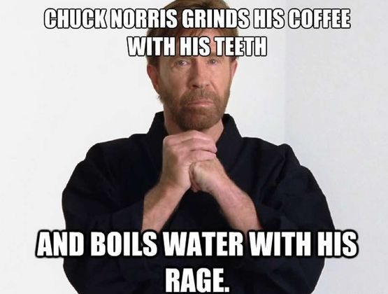 Chuck Norris Water Joke About Rage