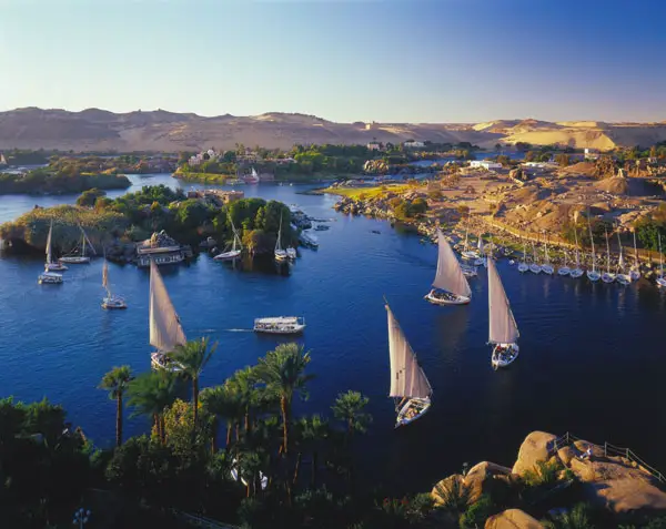 Gorgeous Nile River At Daytime