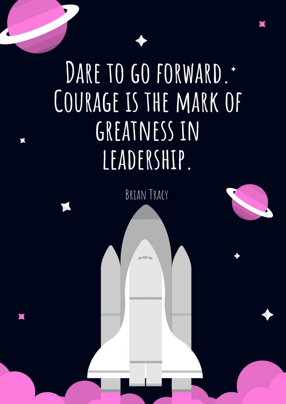 Brian Tracy Motivational Quote About Leadership
