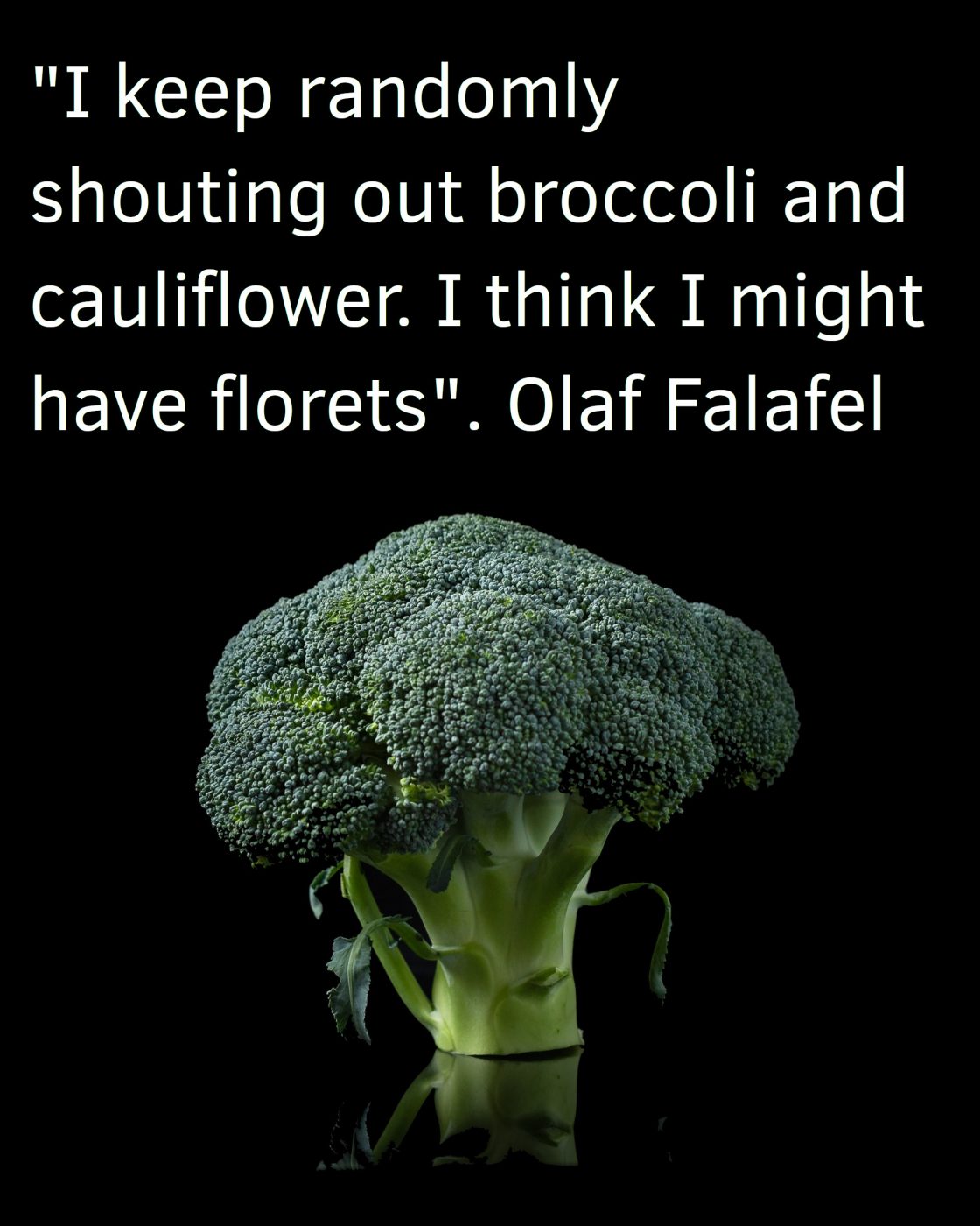 Funny Broccoli Joke About Florets