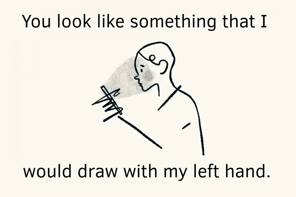 Clean Roast Image About The Left Hand Drawing