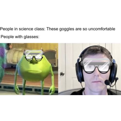Mike Wazowski Memes About People With Glasses