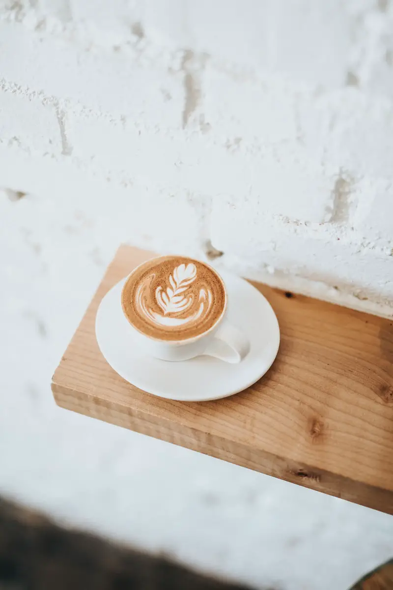 Beautiful Latte Cup