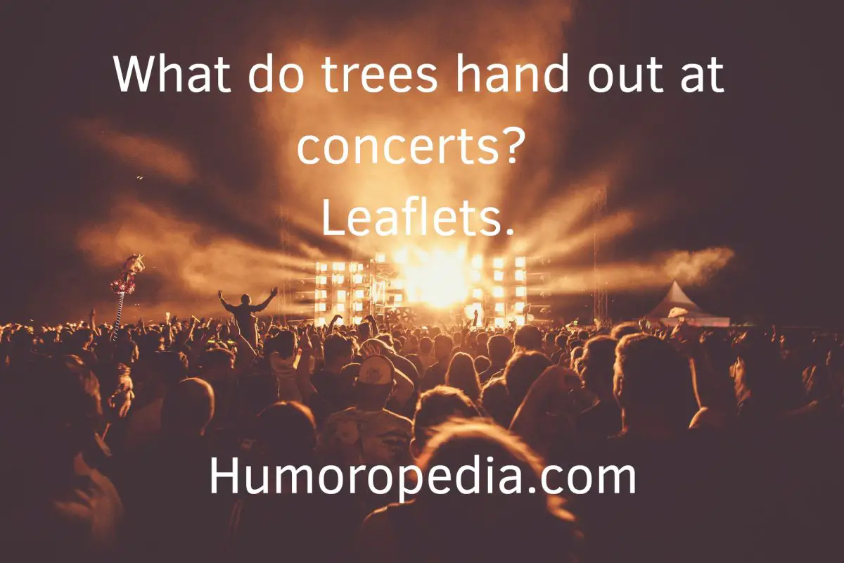 Leaf Pun About Concerts