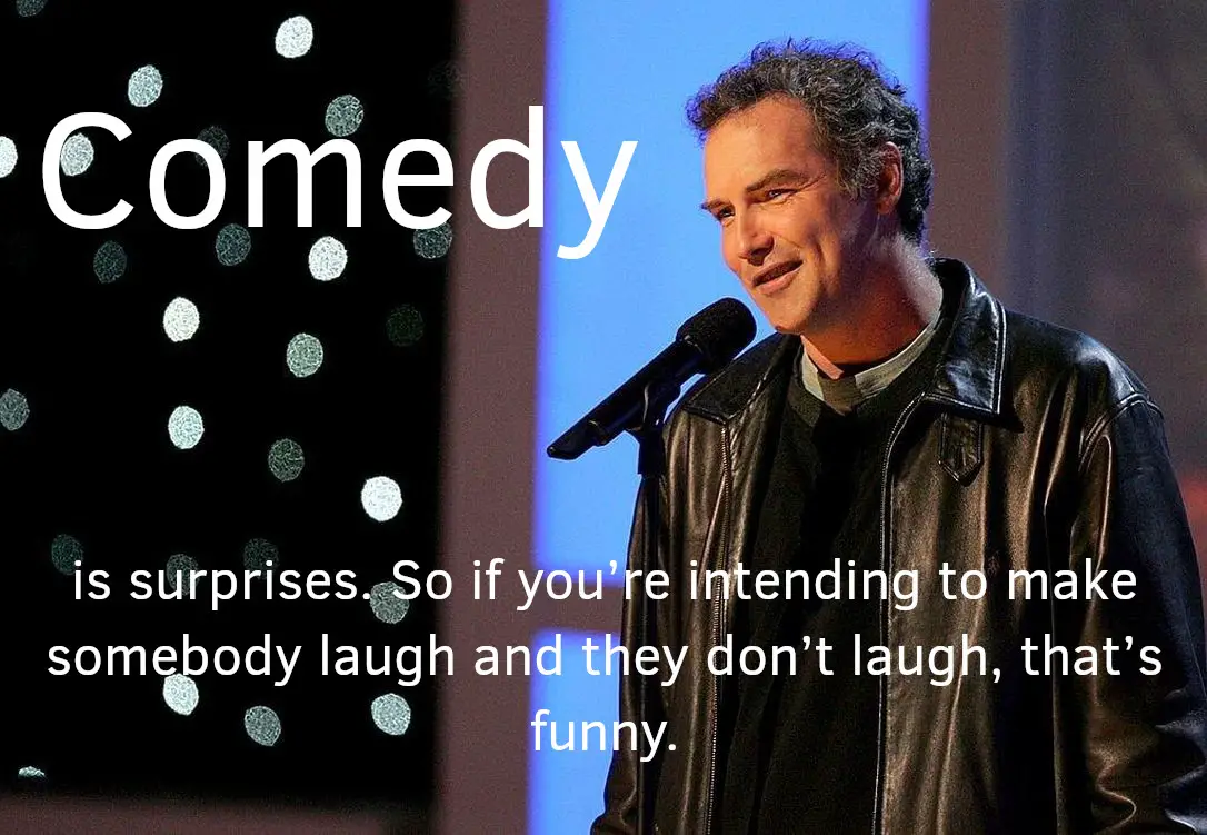 Norm Macdonald Joke About Surprises