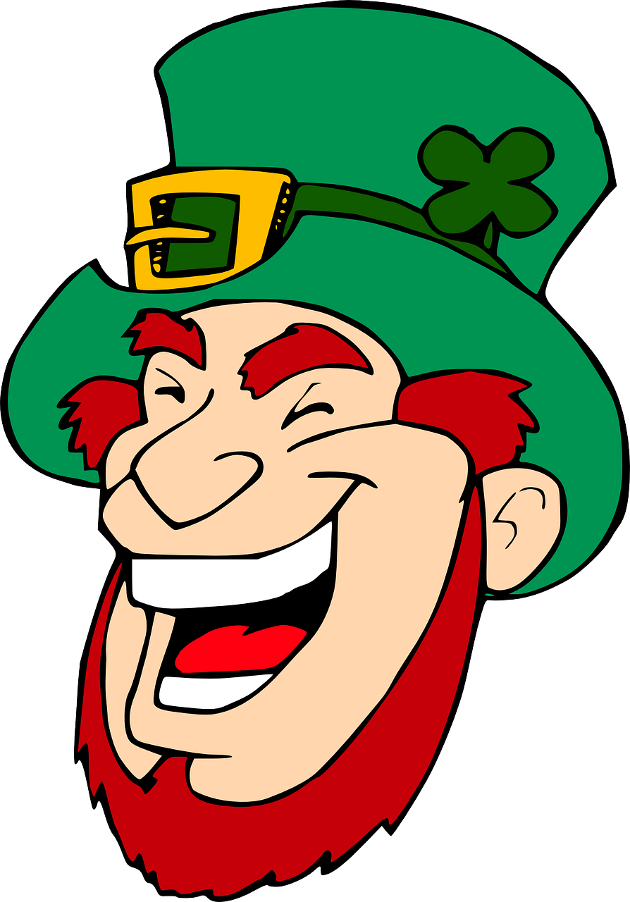 Leprechaun Laughing Face