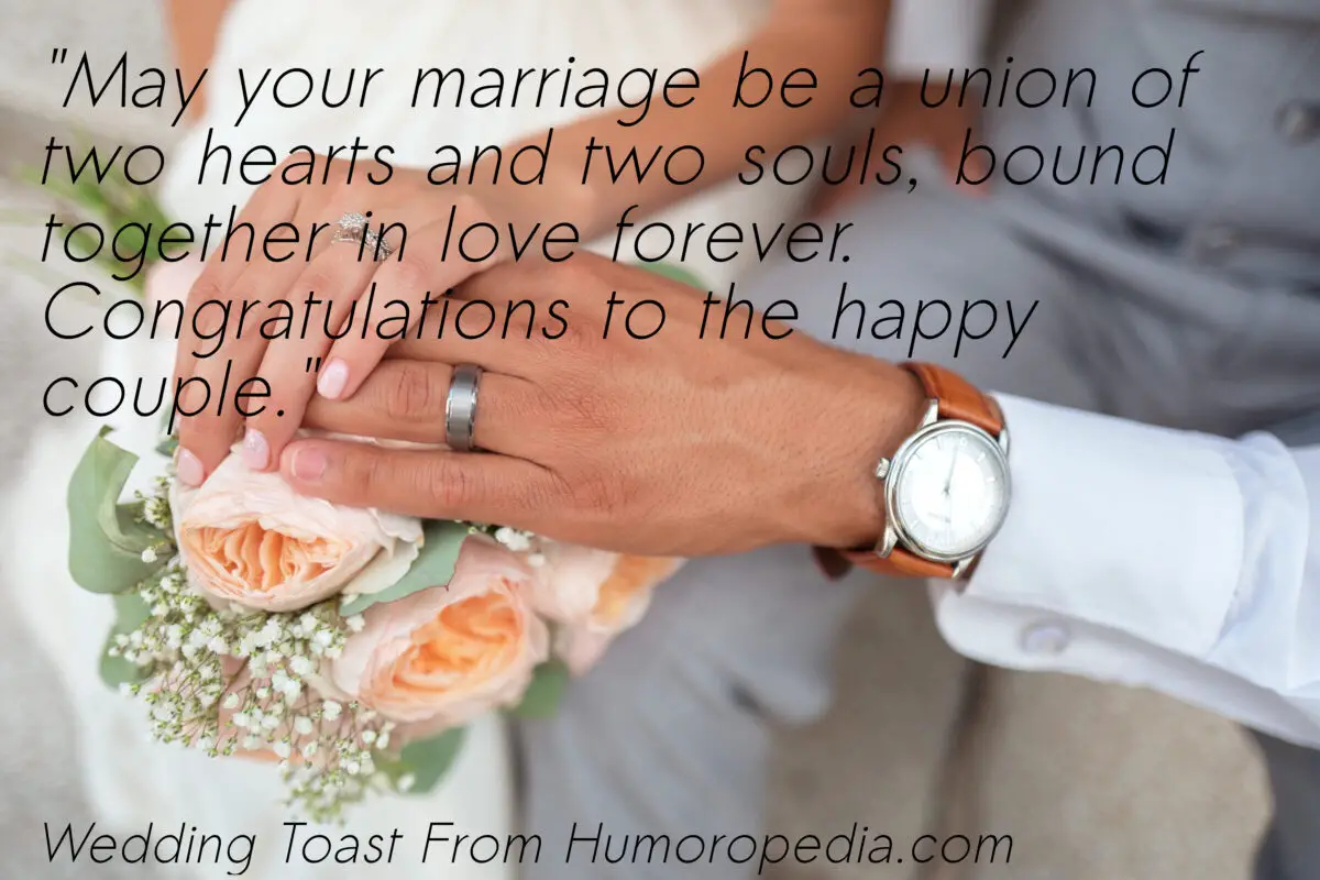 Awesome Wedding Toast About Eternal Love