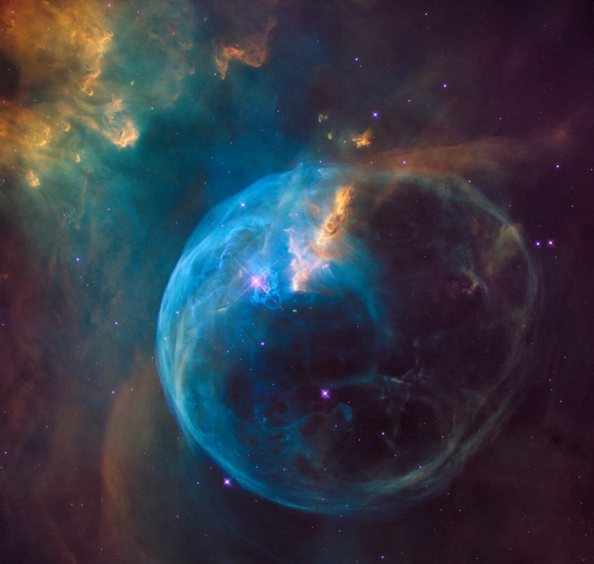 artistic image of nebula