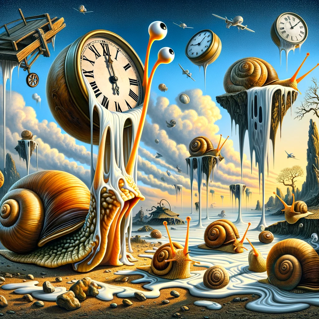Illustration That Shows The Essence Of The Snails Jokes About Playing Hide And Seek