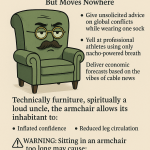 Armchair Definition: The Chair That Knows Everything But Moves Nowhere