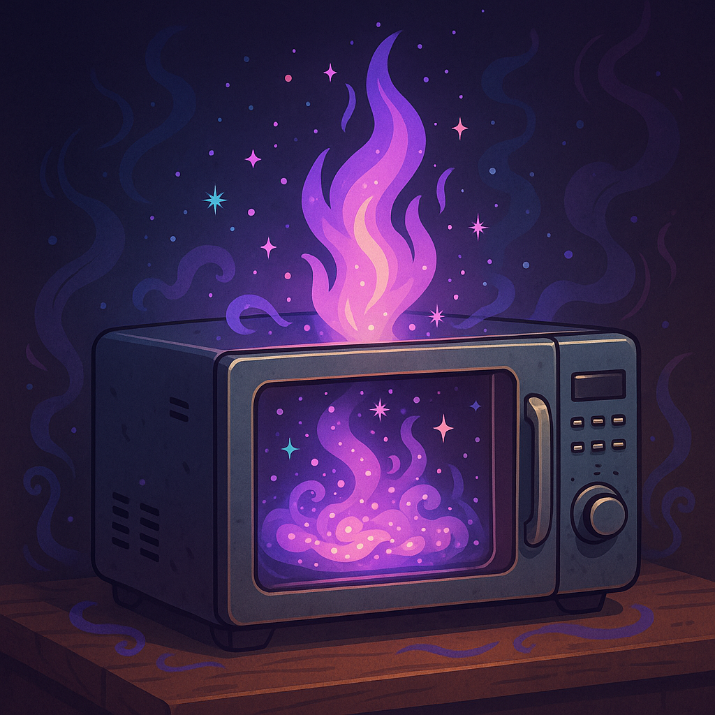 Enchanted Microwave Hired To Reheat A Soul