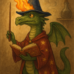 The Dragon Who Set Fire To His Wizard Hat. Twice.