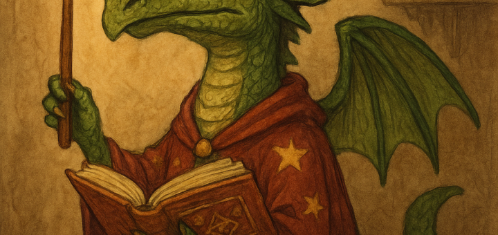 The Dragon Who Set Fire To His Wizard Hat. Twice.