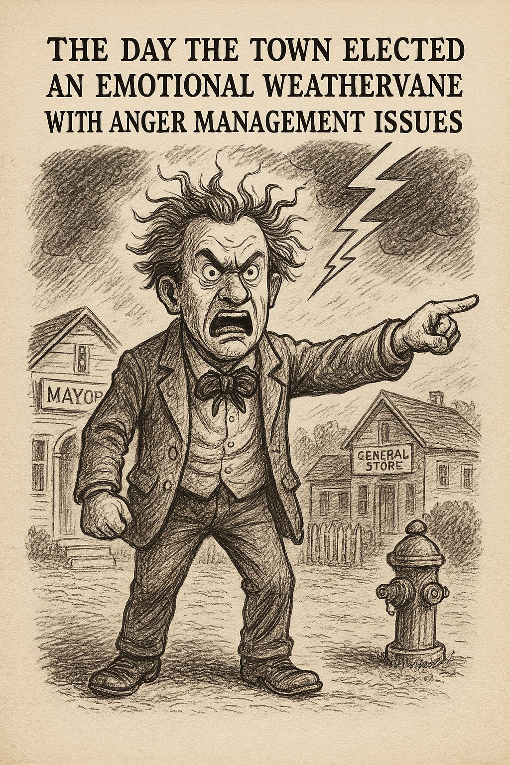 The Day The Town Elected An Emotional Weathervane With Anger Management Issues