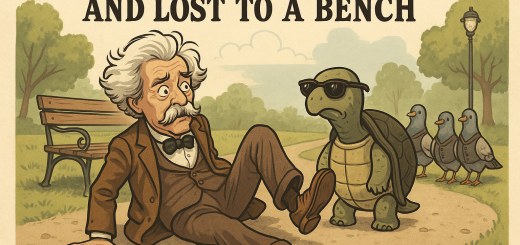 The Day I Outran A Turtle And Lost To A Bench