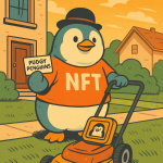 The Day a Pudgy Penguin Sold Me a Lawn Mower The Day A Pudgy Penguin Sold Me A Lawn Mower