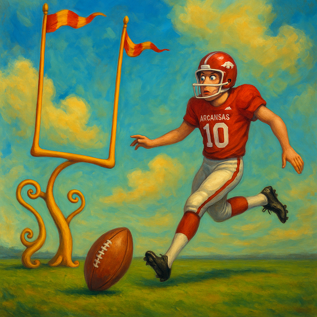 Cam Little And The Day The Goalposts Wandered Off To Join The Circus