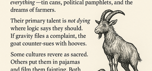 Goat Definition: The Creature That Outsmarted Gravity And Taxes