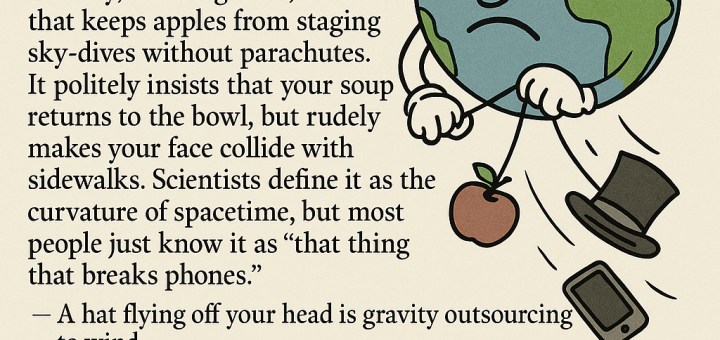 Gravity Definition: The Invisible Butler Who Never Tips